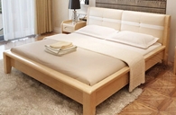 “Mánh” chọn mua giường gỗ tự nhiên cho vợ chồng mới cưới